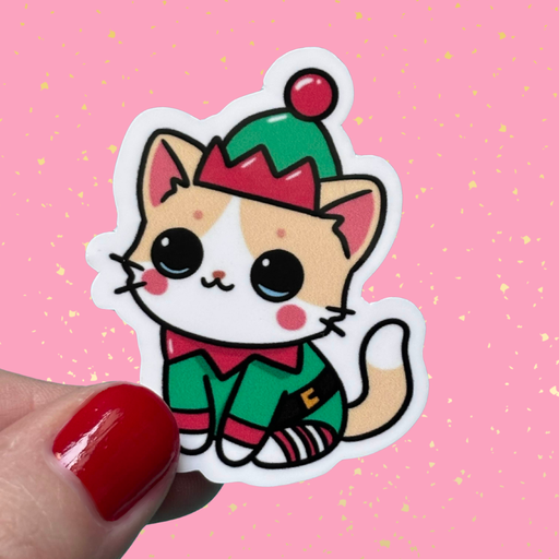 Sticker Chaton Lutin